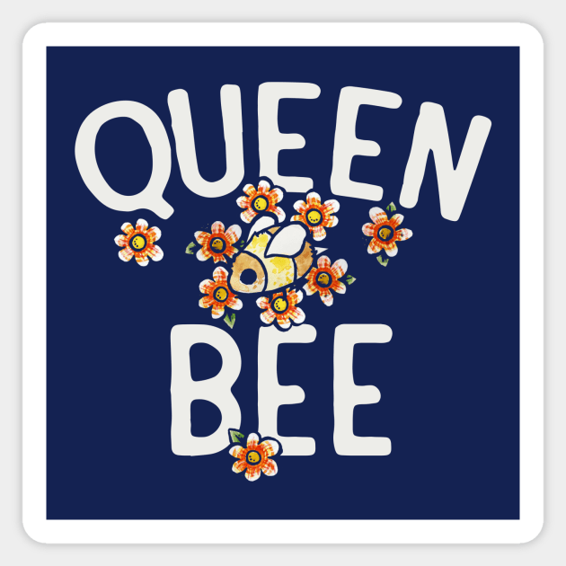 Queen Bee Sticker by bubbsnugg